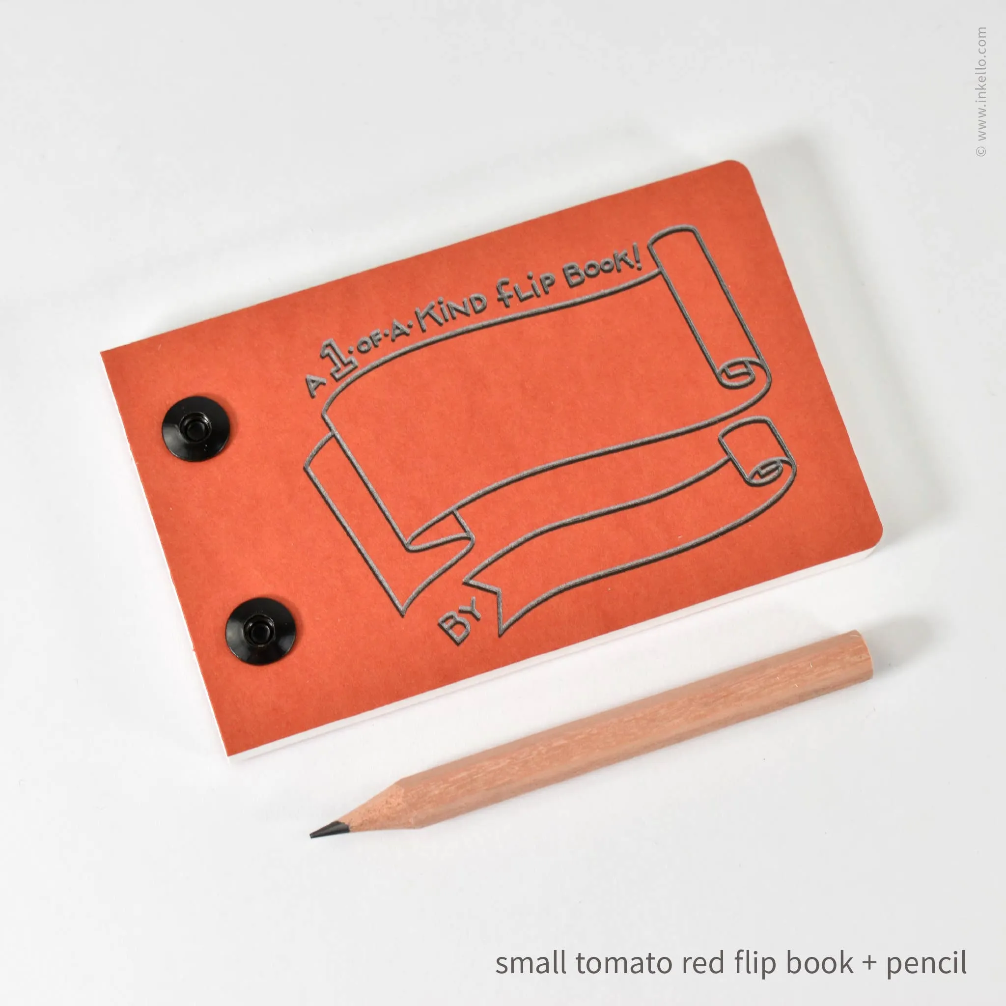 Draw-Your-Own Flip Book   Pencil (#316): Apple Green / Small