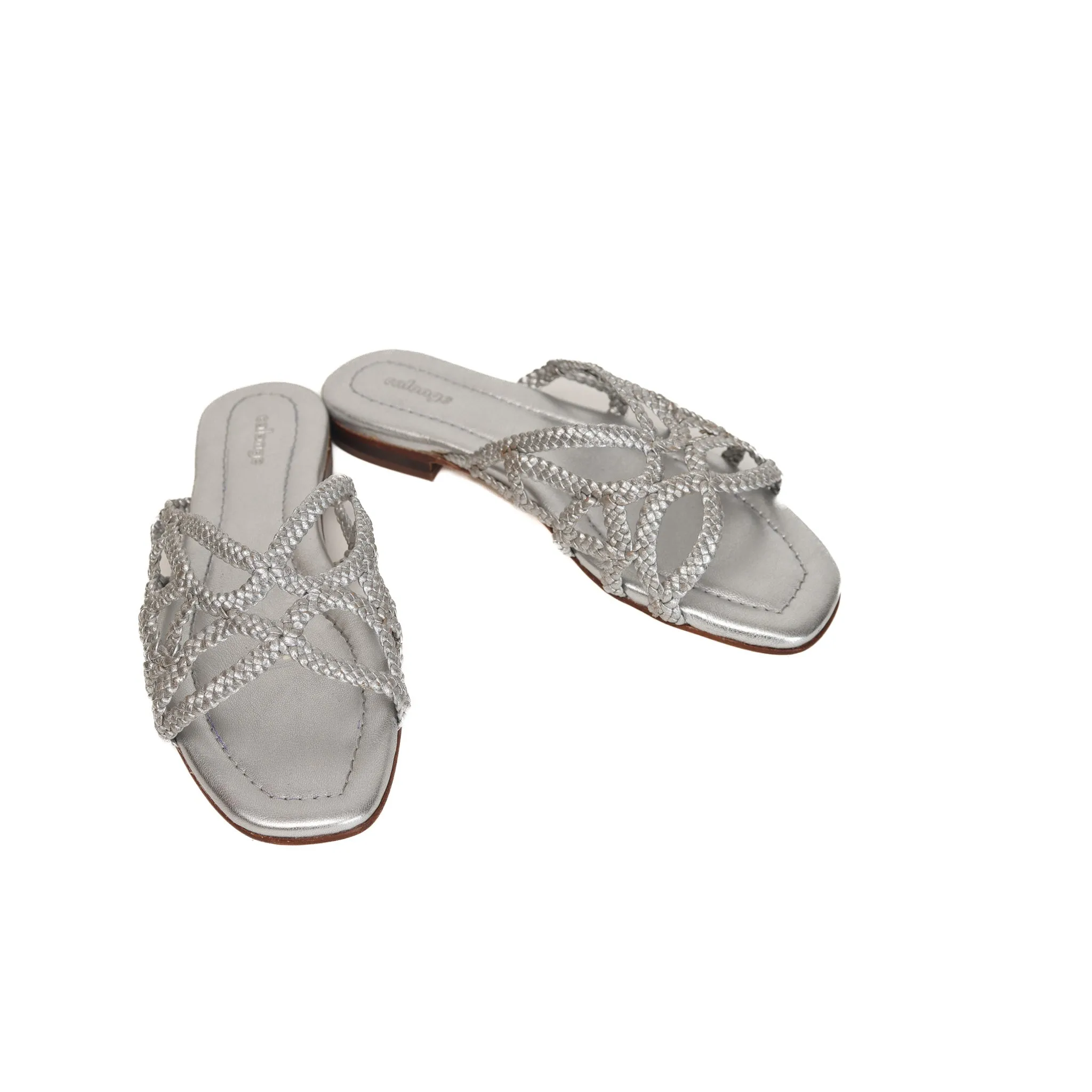 ELODIE 64 SANDAL - SILVER