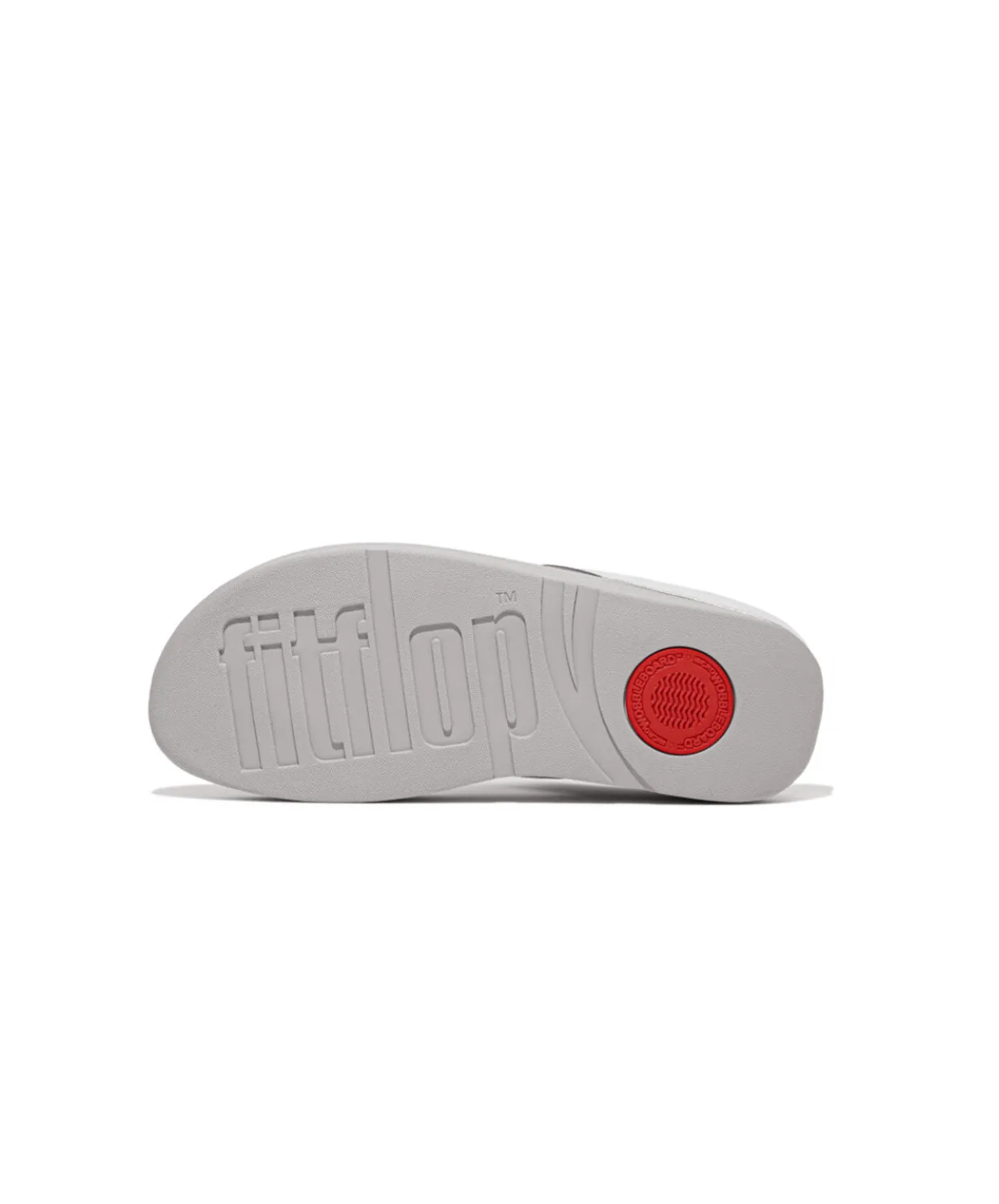 Fitflop Halo Bead Circle Metallic Toe Post Silver