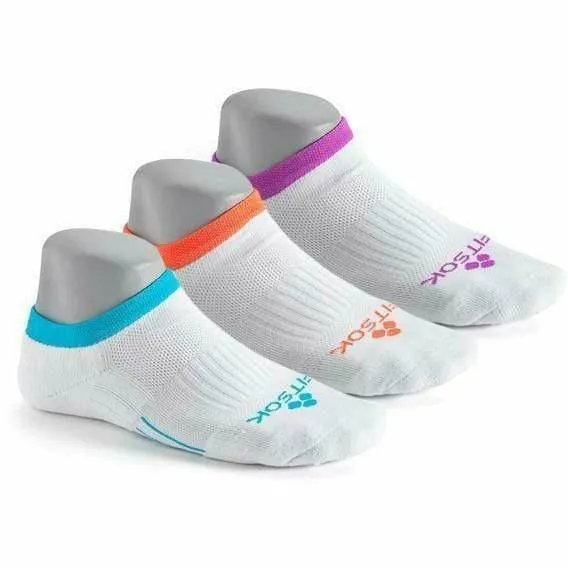 Fitsok CF2 Shadow Yarn No-Show Socks 3-Pack