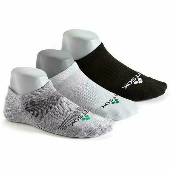 Fitsok CF2 Shadow Yarn No-Show Socks 3-Pack