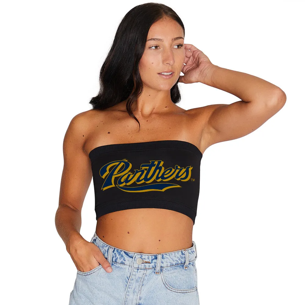 FIU Panthers Black Bandeau Top