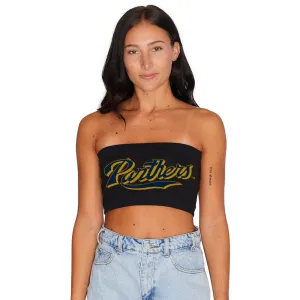 FIU Panthers Black Bandeau Top