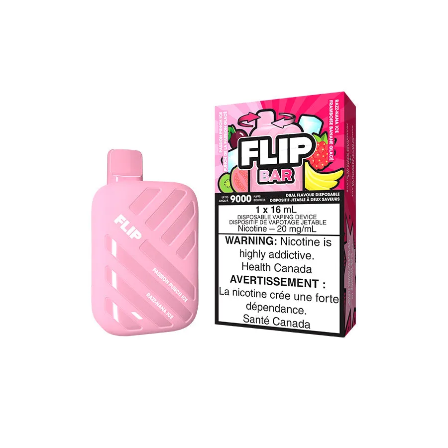 Flip Bar - Passion Punch Ice & Razz Nana Ice