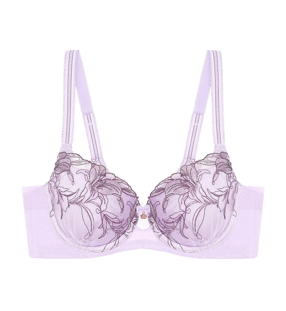FLORALE ORCHID WIRED PUSH UP BRA