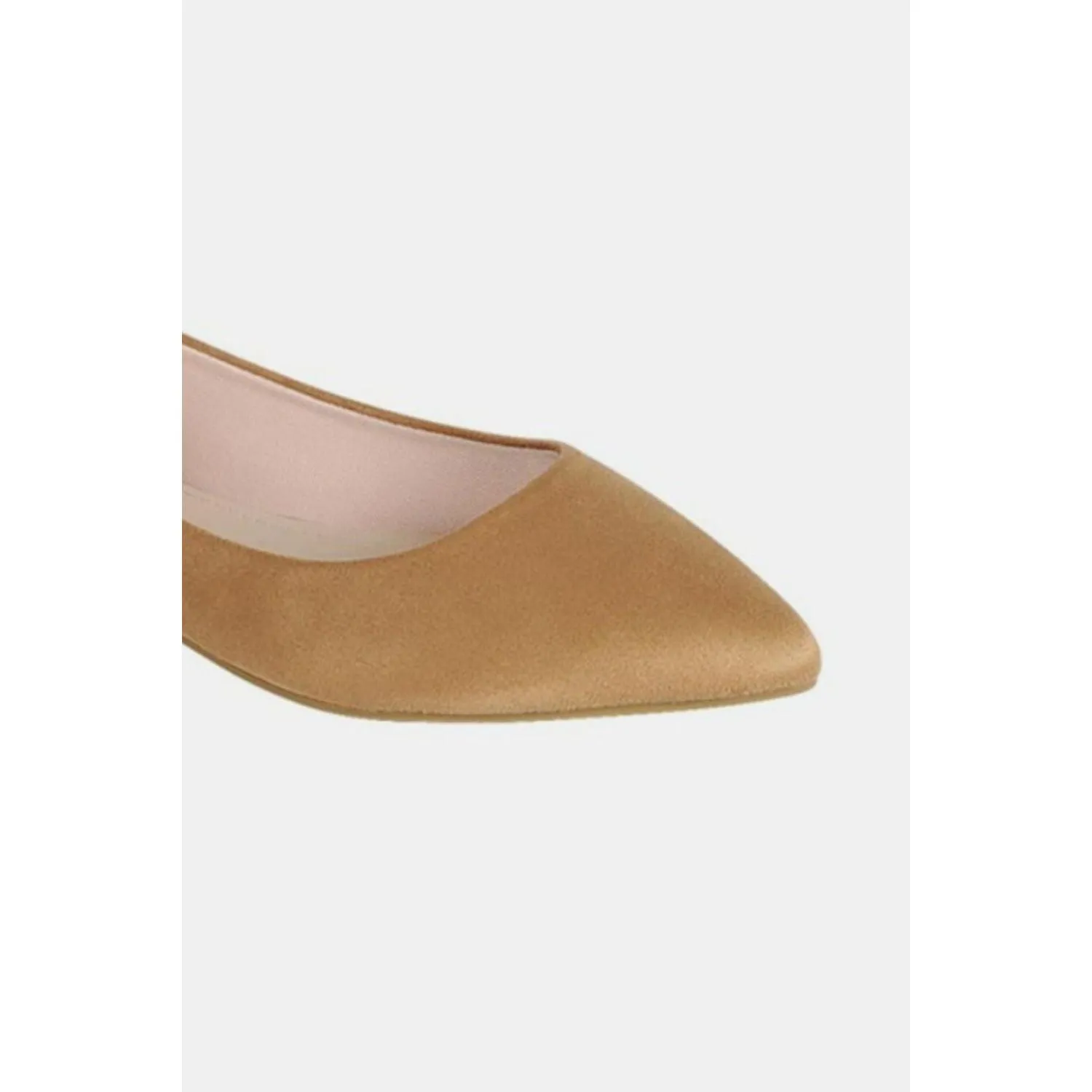 Forever Link Pointy Toe Slip On Flat Loafers