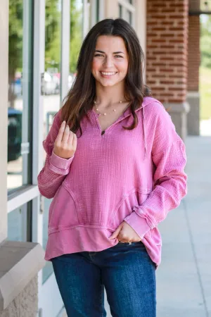 From this Moment Magenta Hoodie