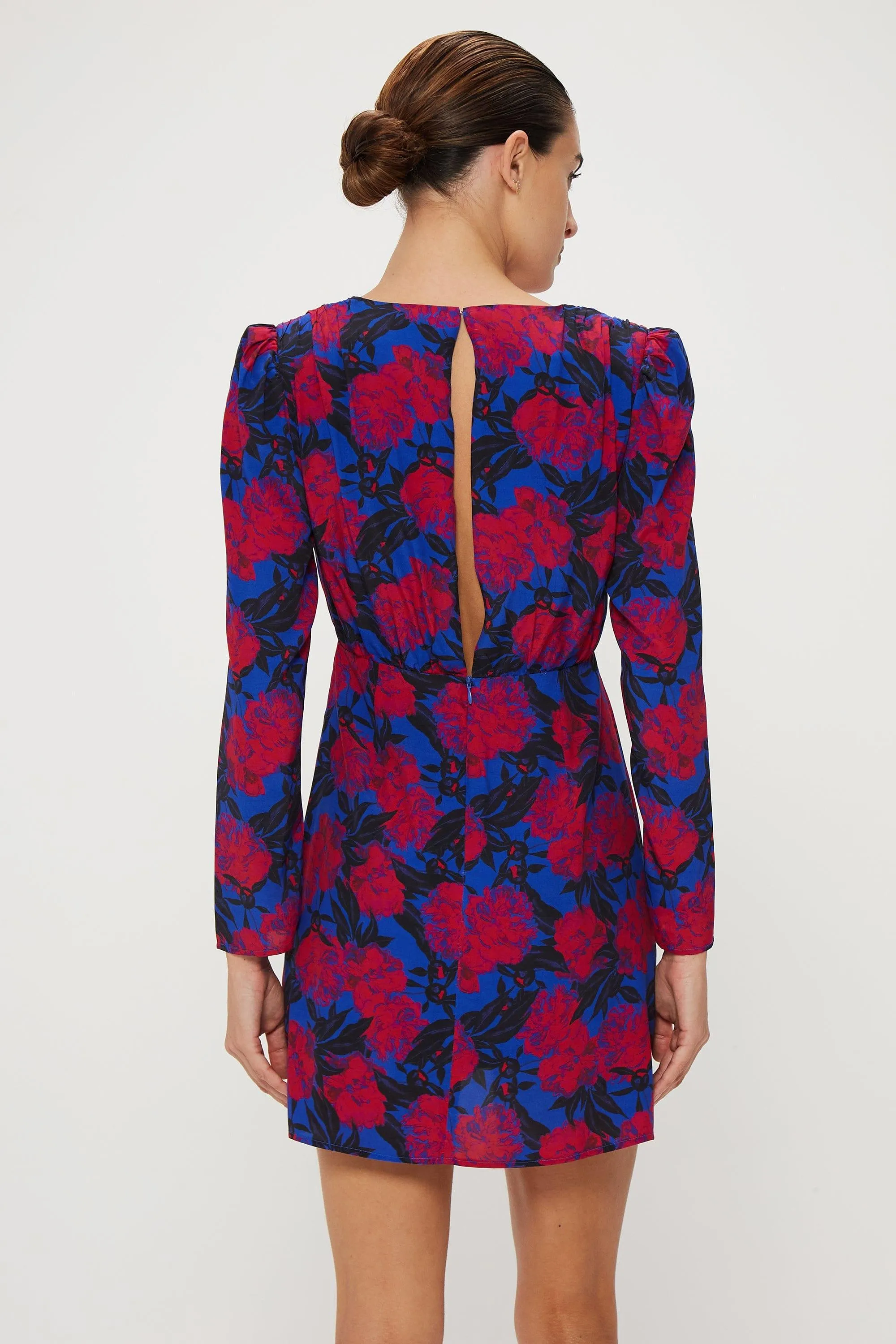 FULL BLOOM LS MINI DRESS | POP FLORAL