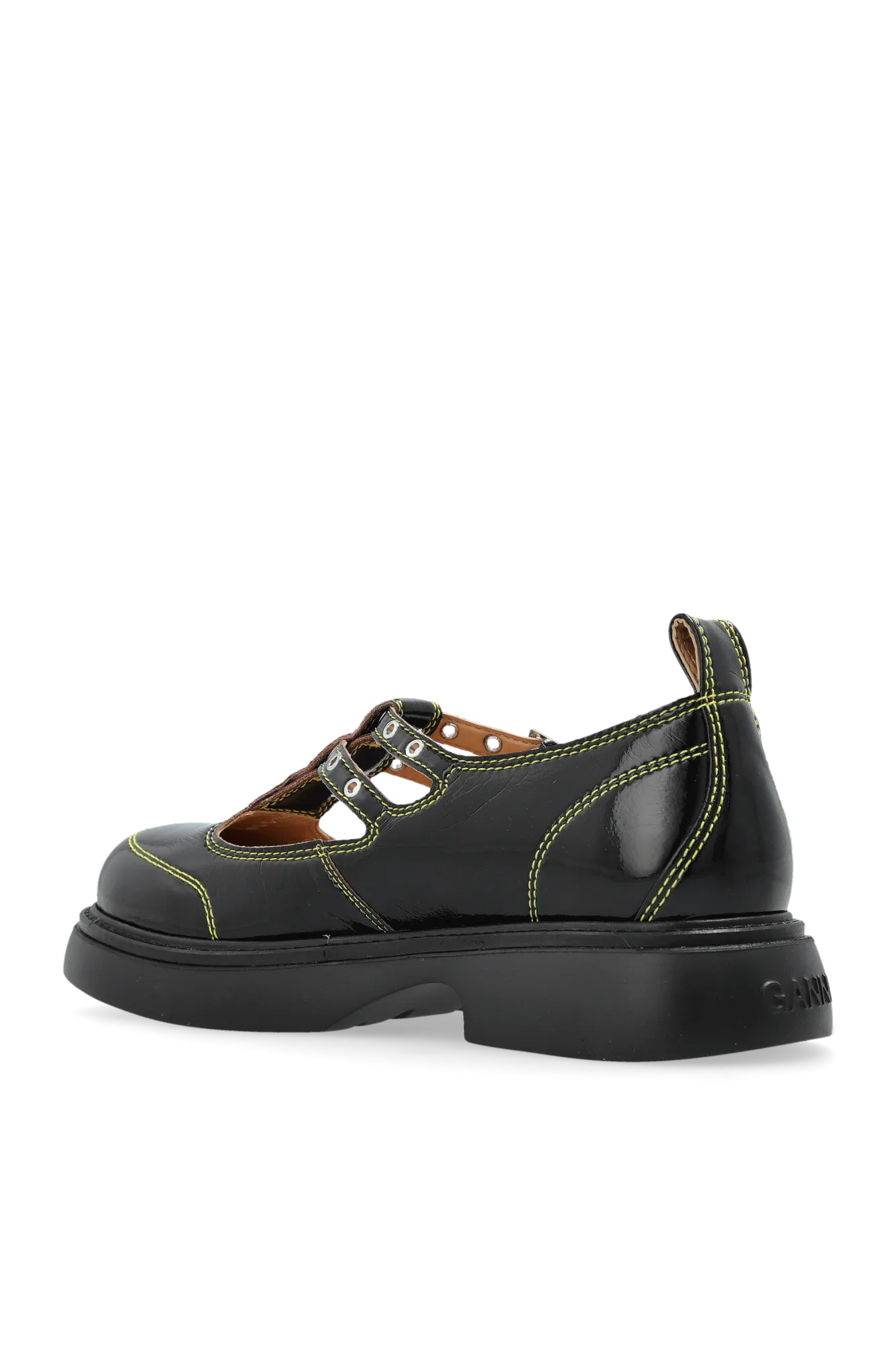 Ganni Loafers shoes made of eco leather