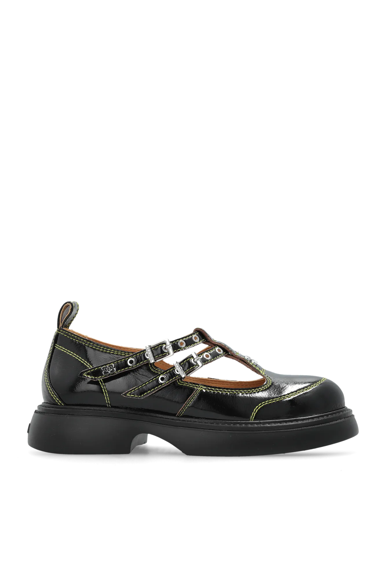 Ganni Loafers shoes made of eco leather