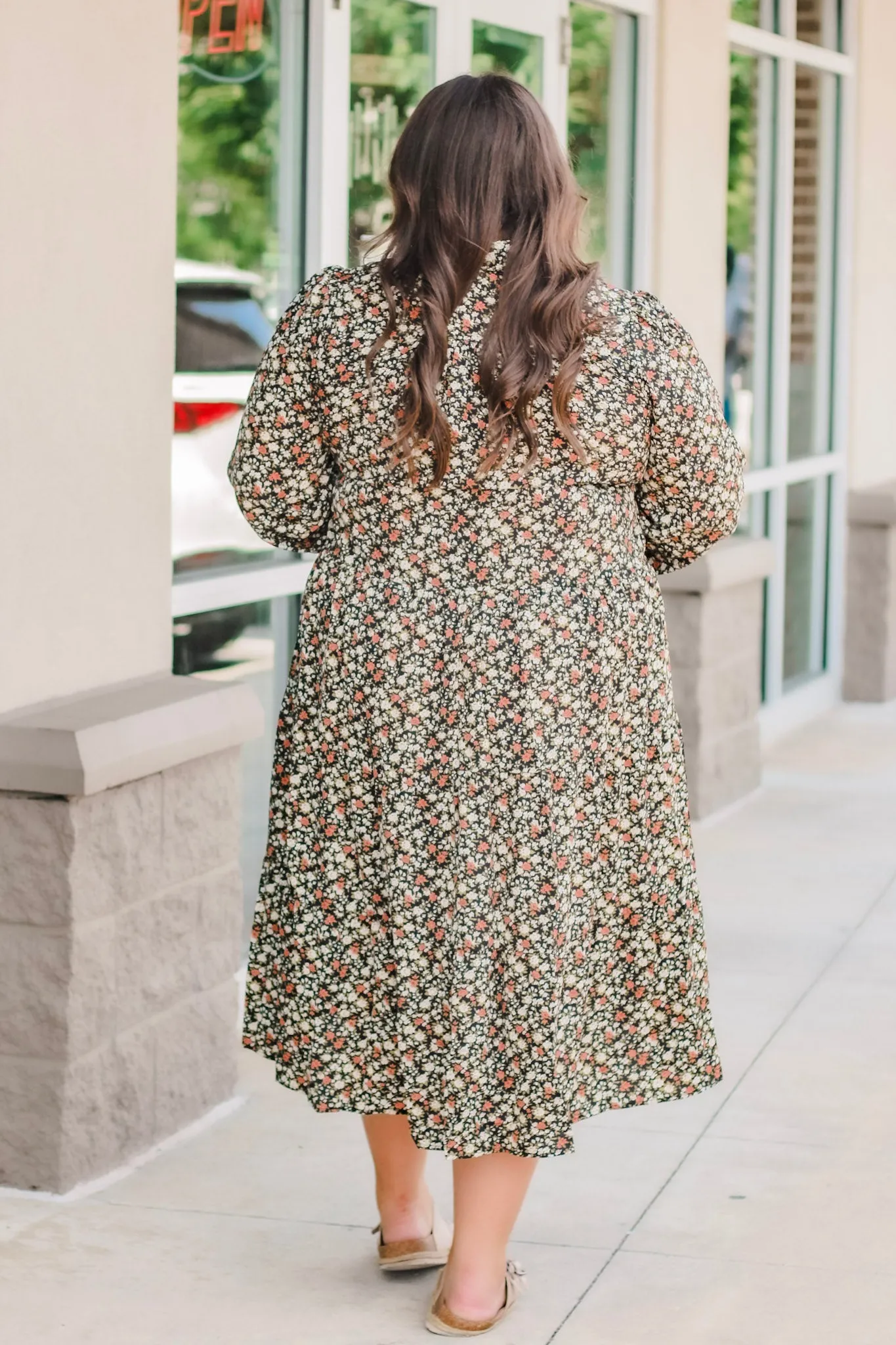 Good Things Black Floral Maxi
