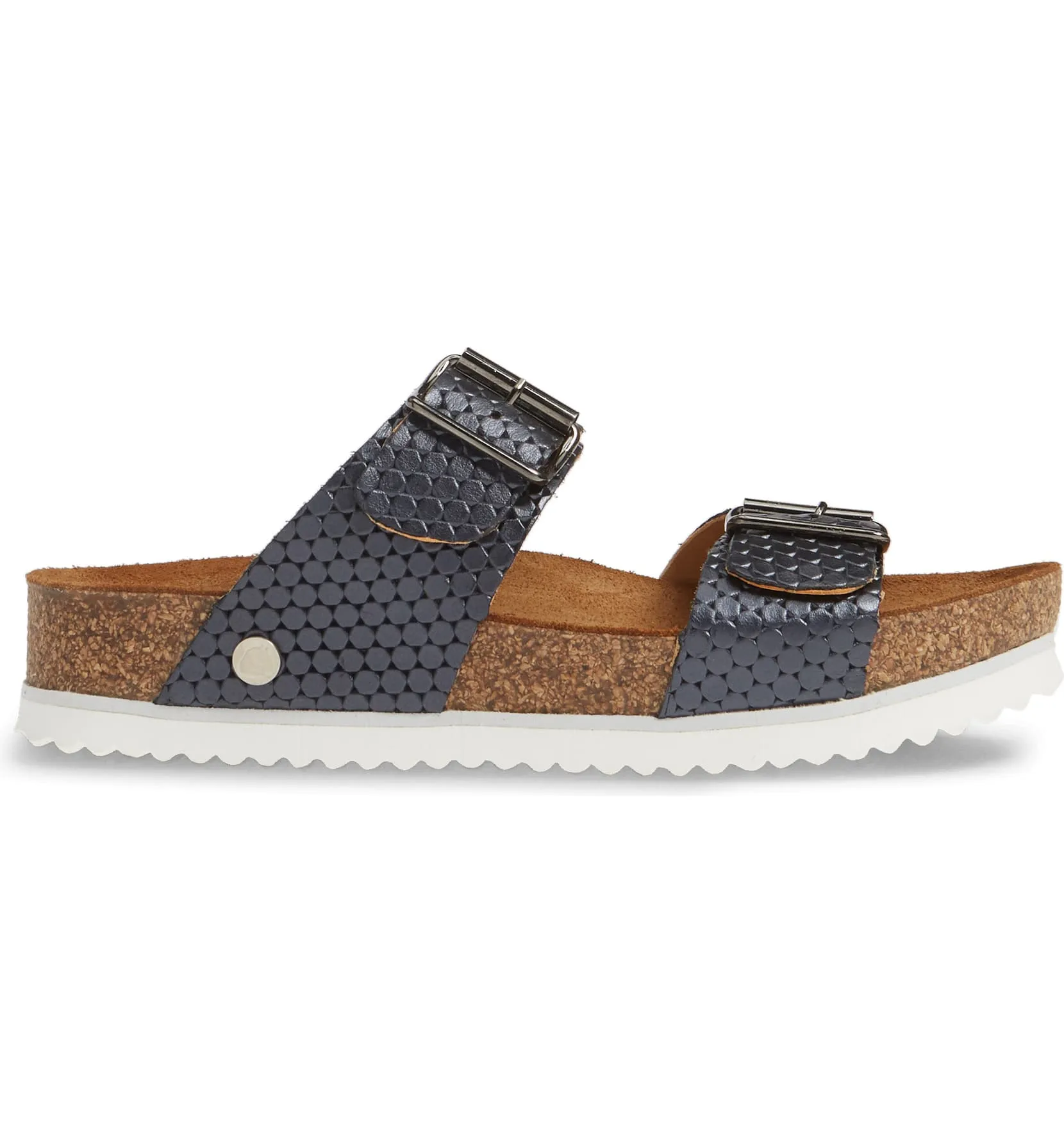 Haflinger Women's Andrea Slide Pearl Sandal
