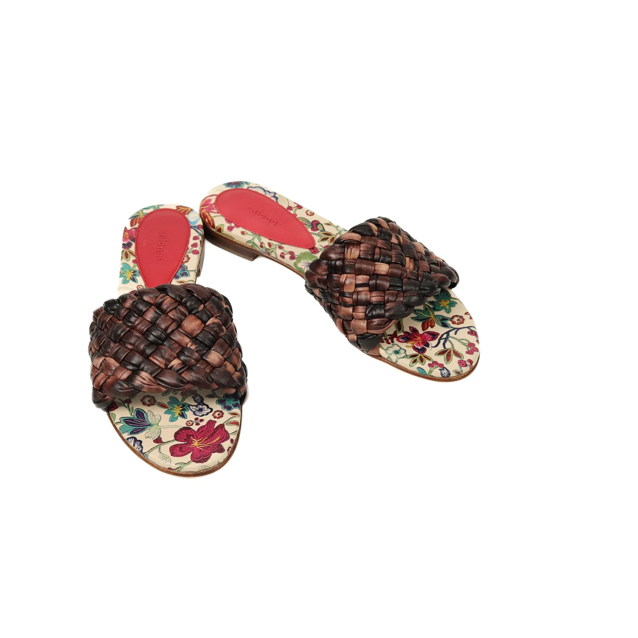 HANNA 78 TUBULAR SANDAL - BROWN MULTI