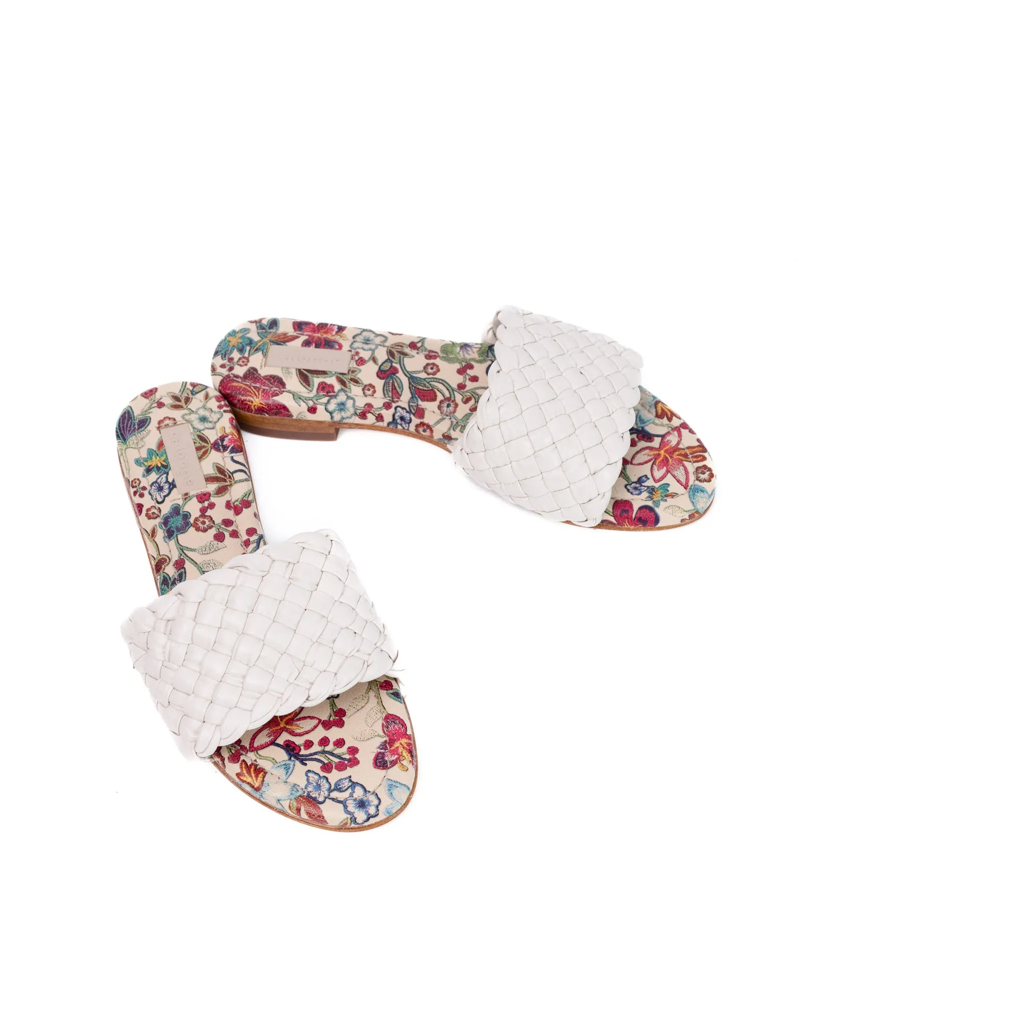 HANNA 78 TUBULAR SANDAL - CREAM