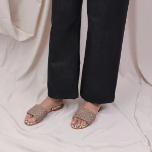 HANNA 78 TUBULAR SANDAL - TAUPE