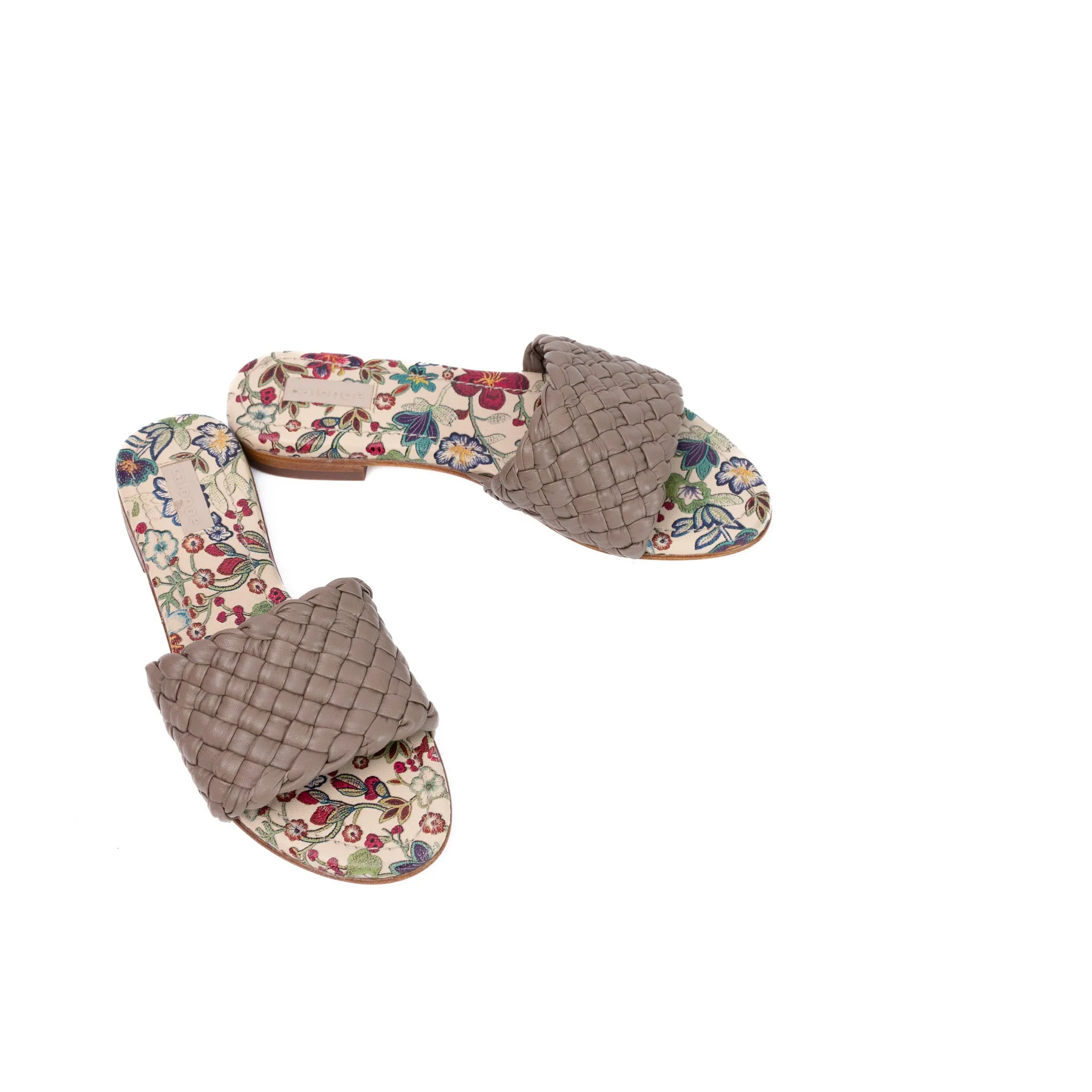 HANNA 78 TUBULAR SANDAL - TAUPE