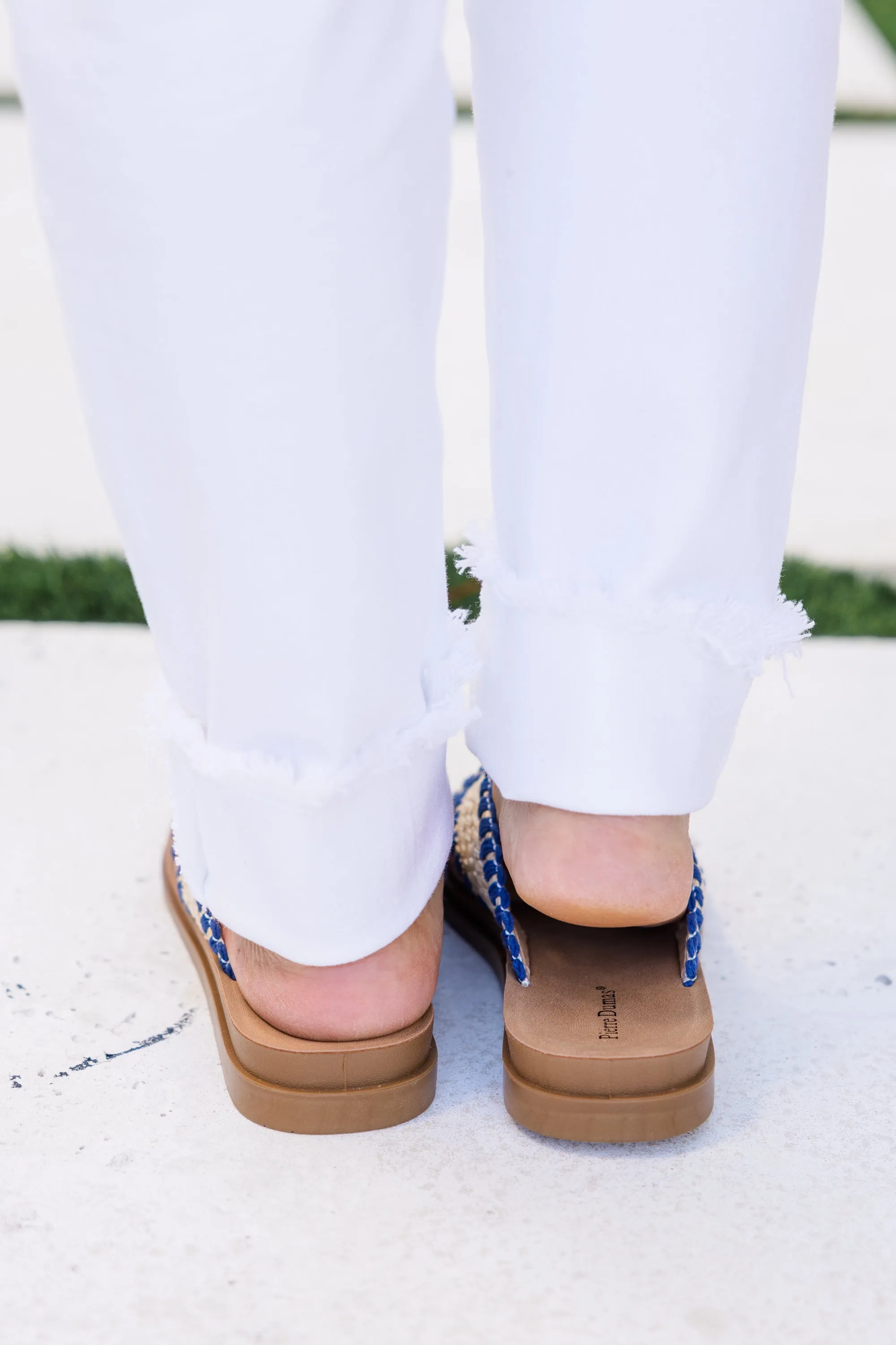 Heading South Sandals, Navy