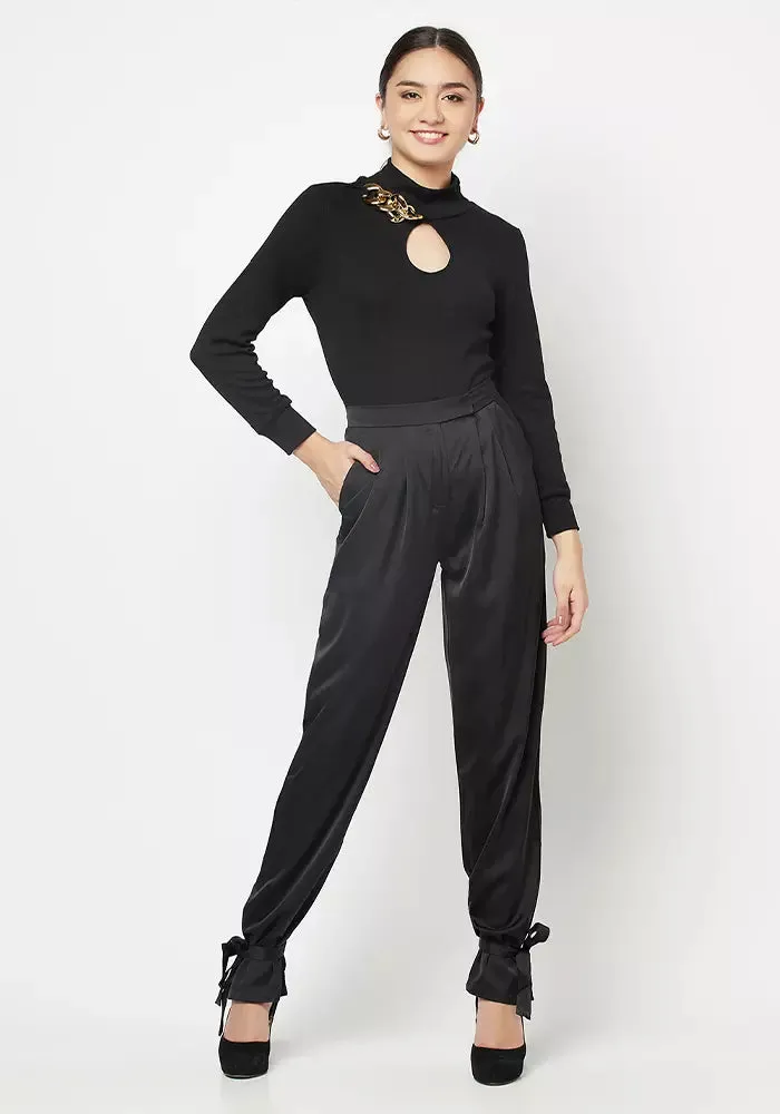 High Waist Casual Trousers