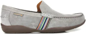 'IDRIS' men's loafer - warm grey