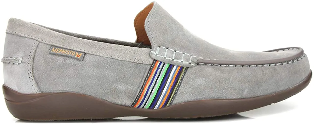 'IDRIS' men's loafer - warm grey