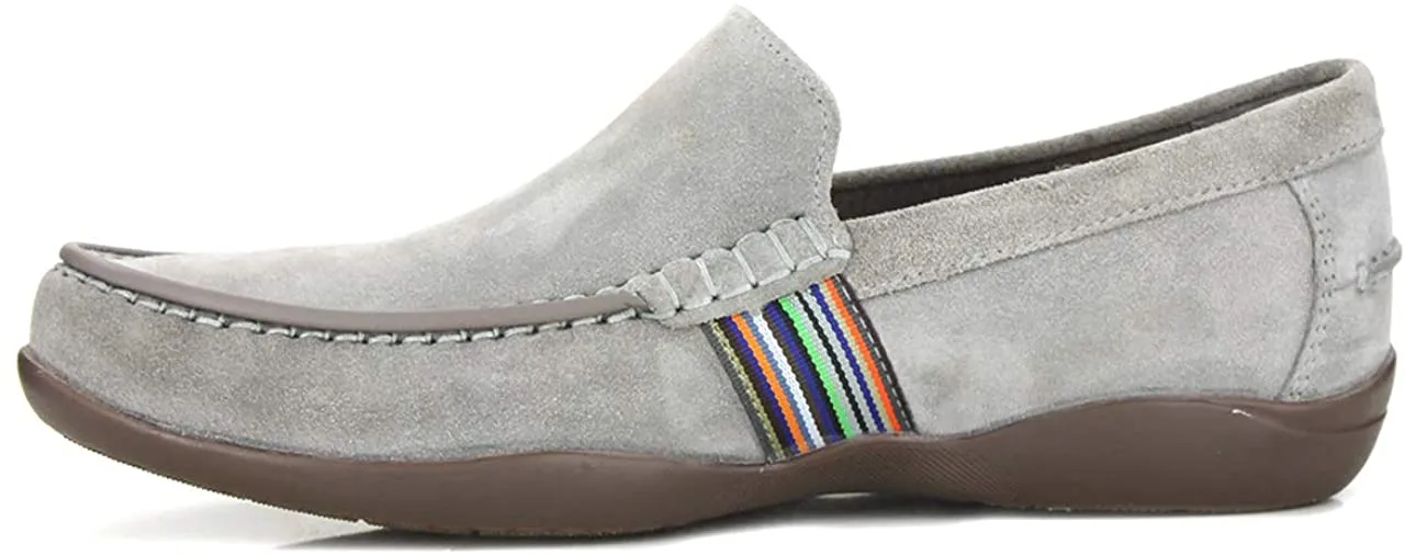 'IDRIS' men's loafer - warm grey