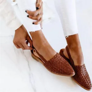 Iris - Braided Sandals