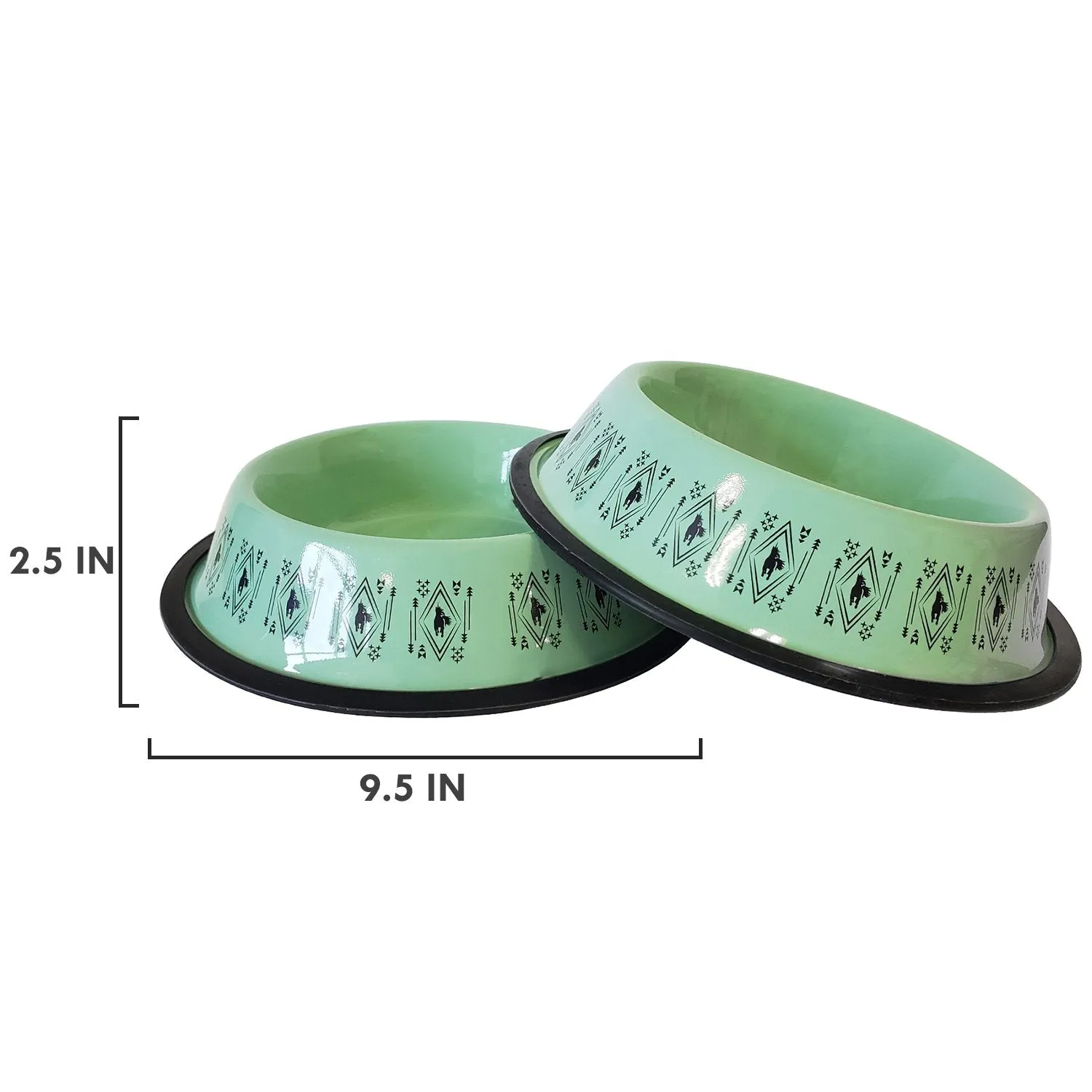 Jojo Modern Pet Stainless Steel Boho Unicorn Bowl