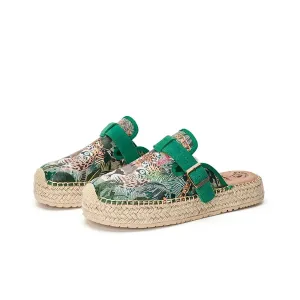 Joy & Mario Women’s Handmade Slip-On Espadrille Loafers