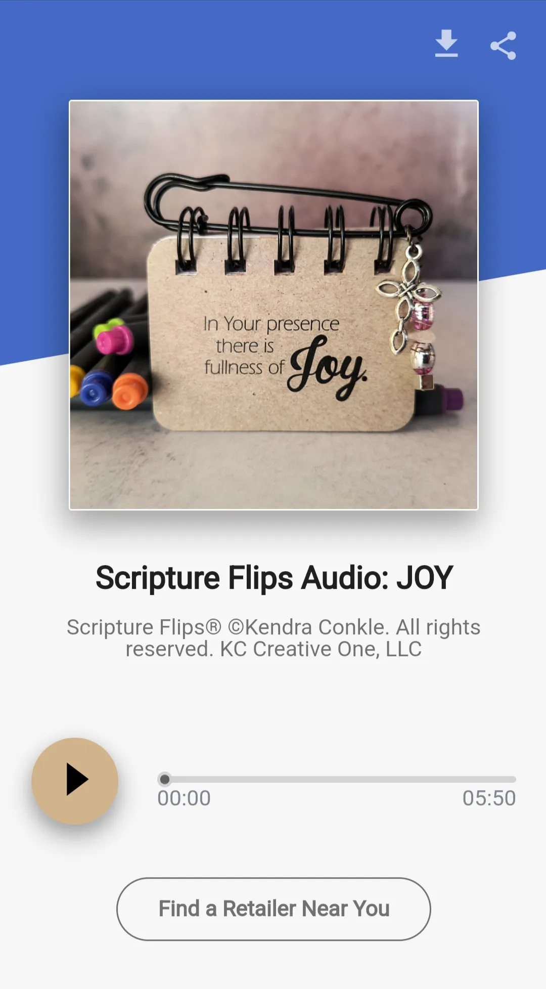 Joy Scripture Flip