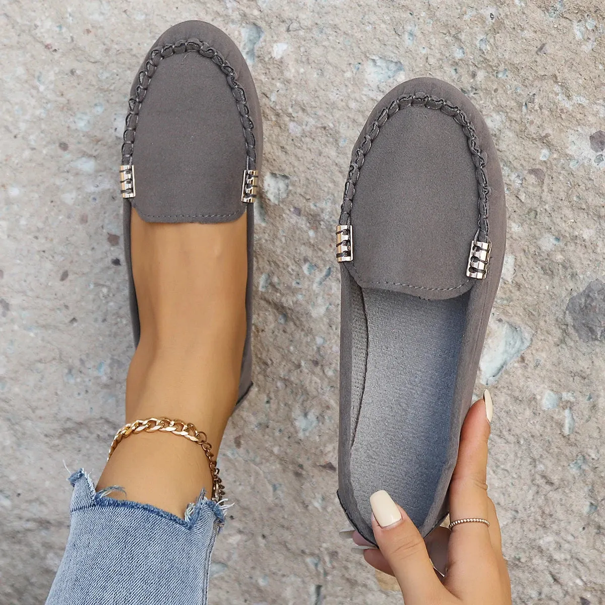 Julia – Klassieke Instap Loafers