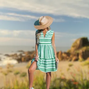 Kiana | Fern Print Summer Dress