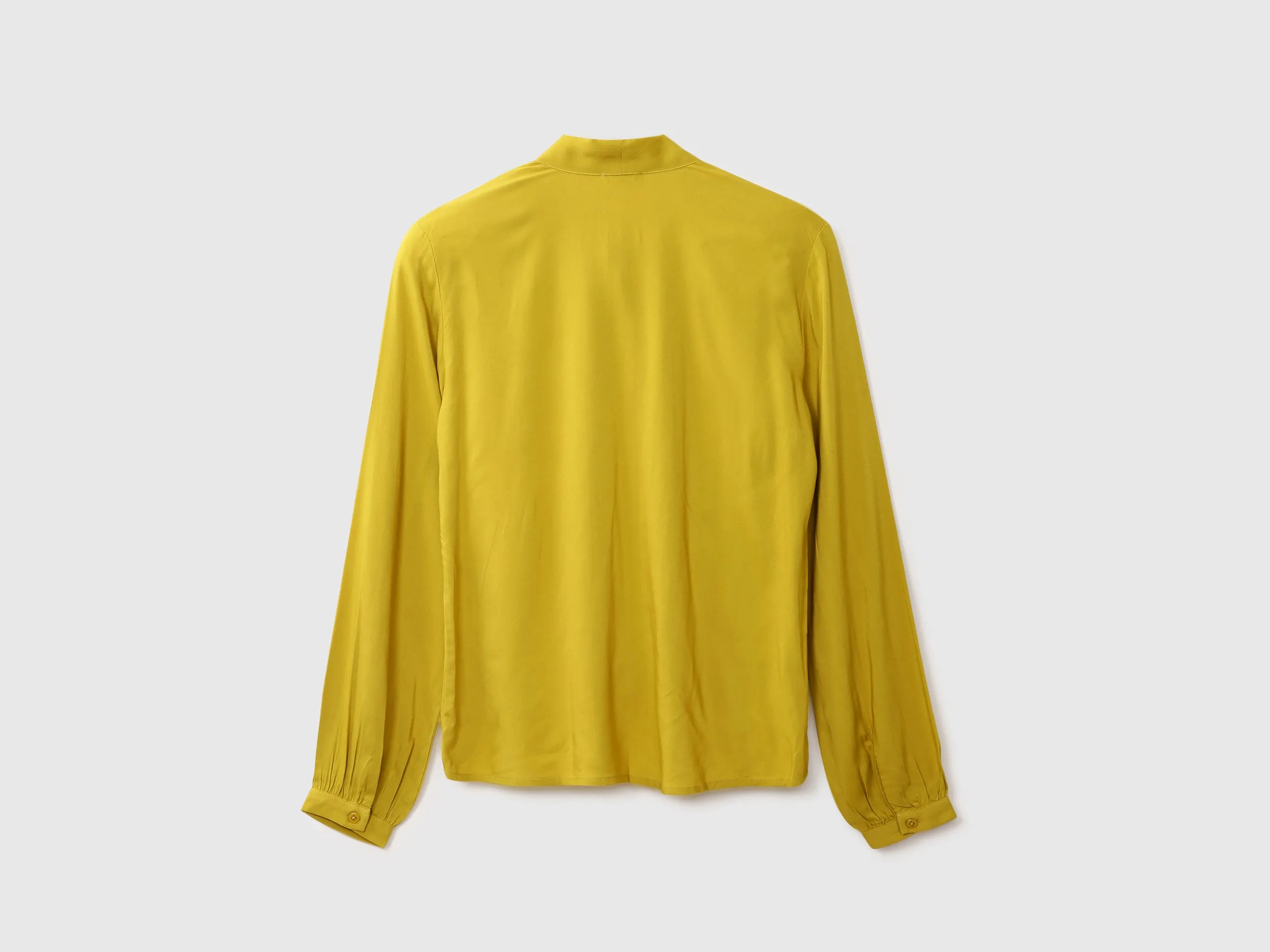 Ladies Long Sleeve Solid Top