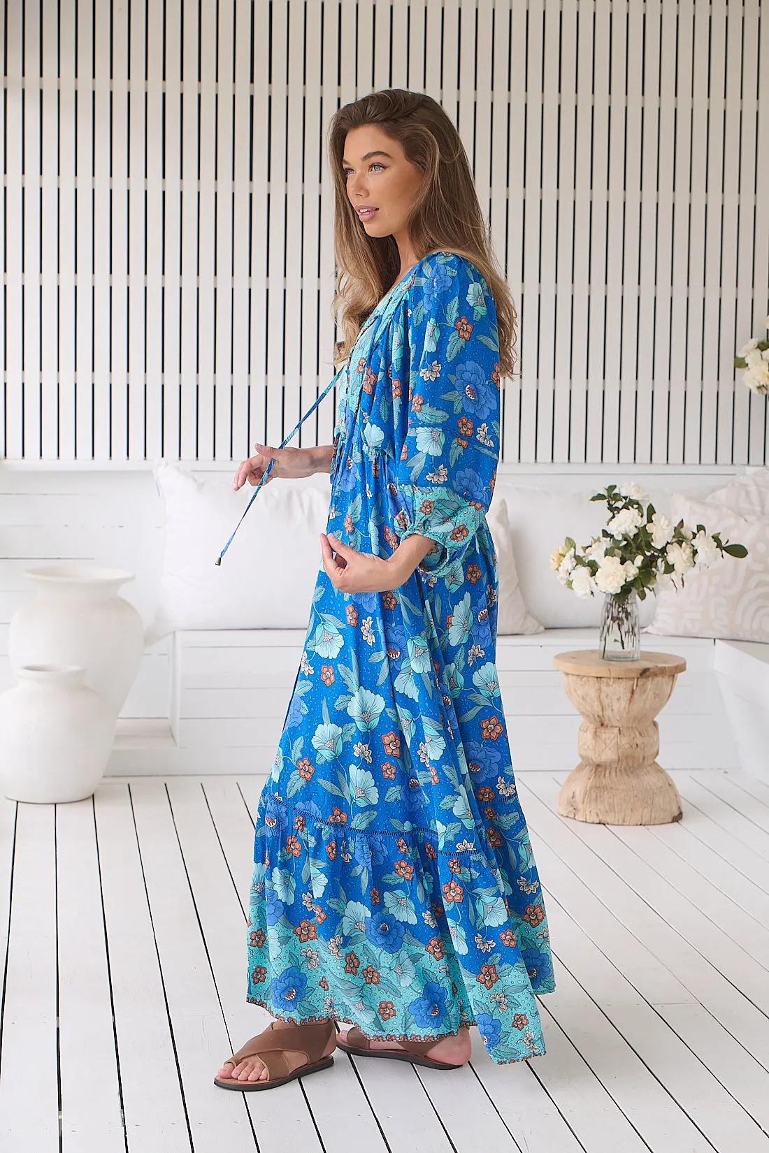 Love In Mist Print Catalonia Maxi