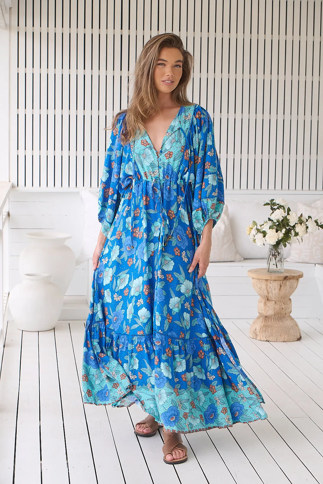Love In Mist Print Catalonia Maxi