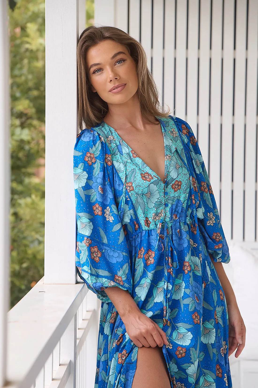 Love In Mist Print Catalonia Maxi