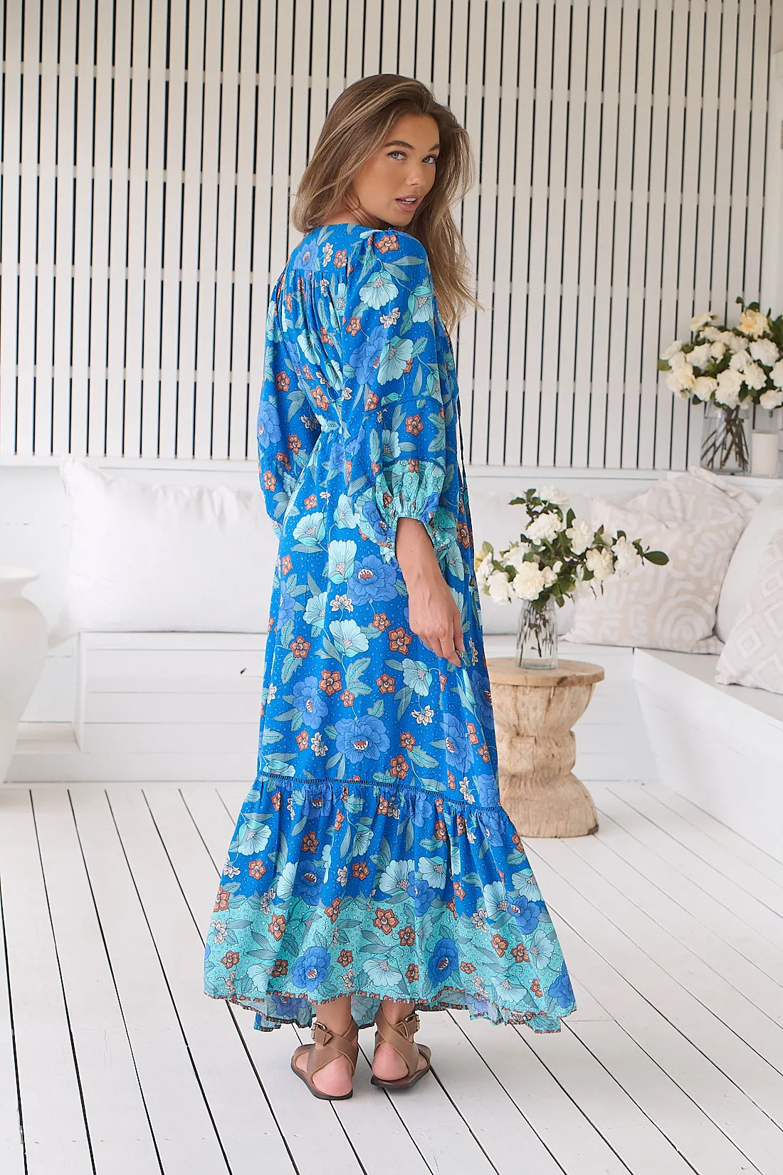 Love In Mist Print Catalonia Maxi