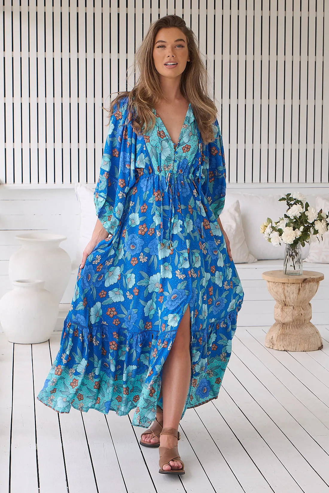 Love In Mist Print Catalonia Maxi