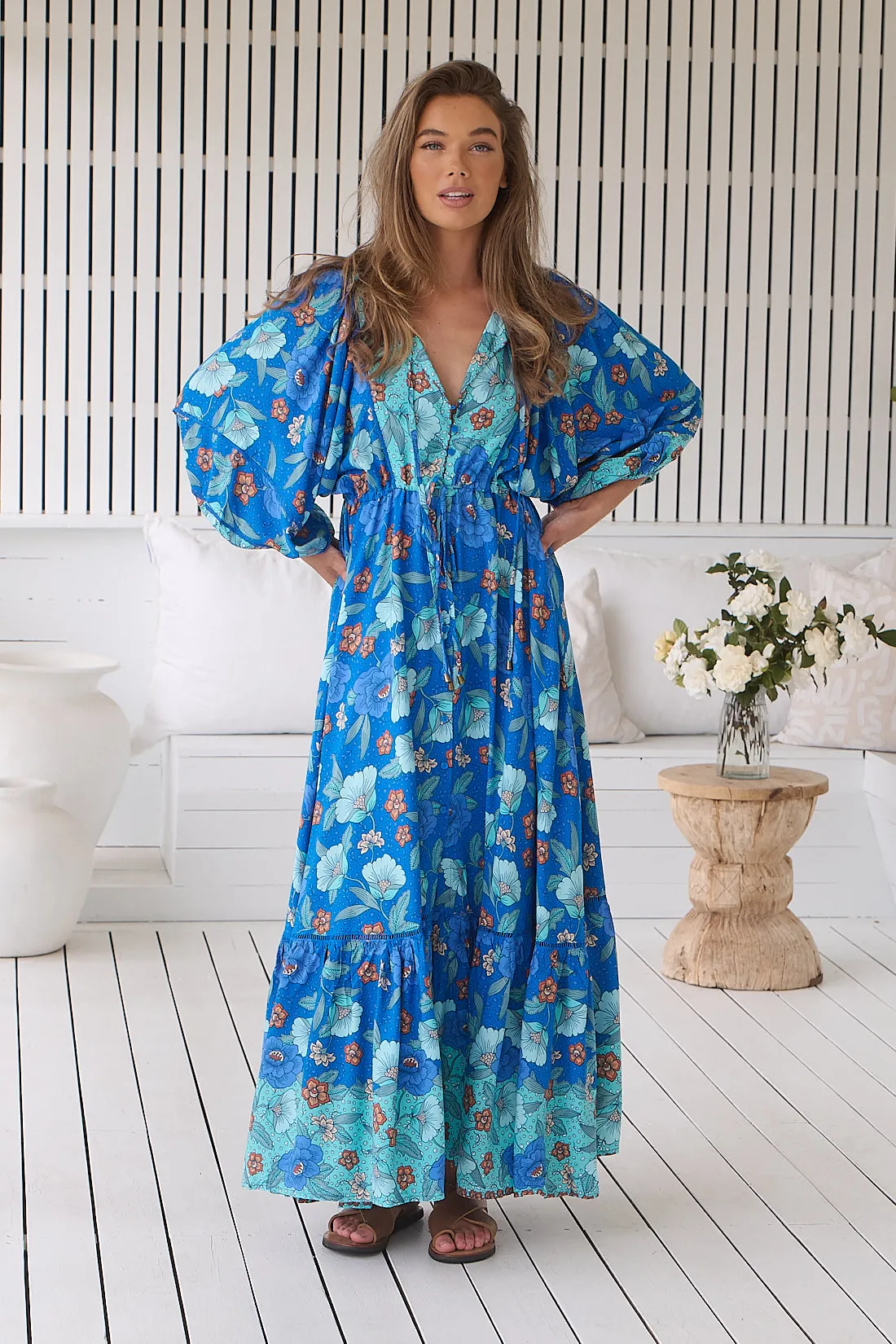 Love In Mist Print Catalonia Maxi
