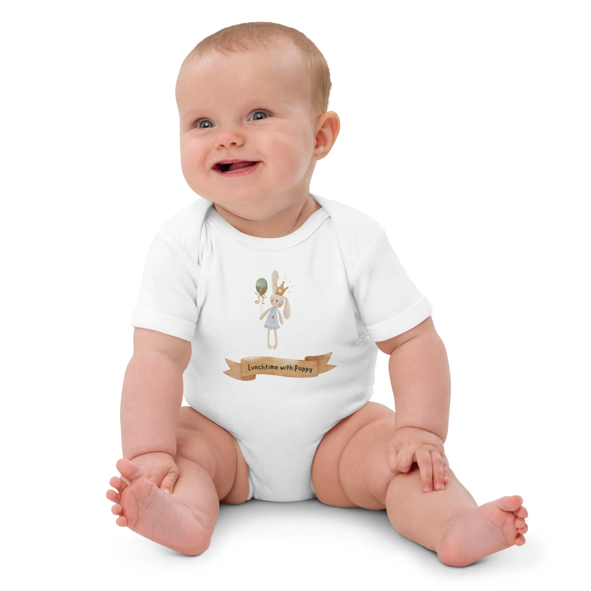 LWP Bunny- Organic cotton baby bodysuit