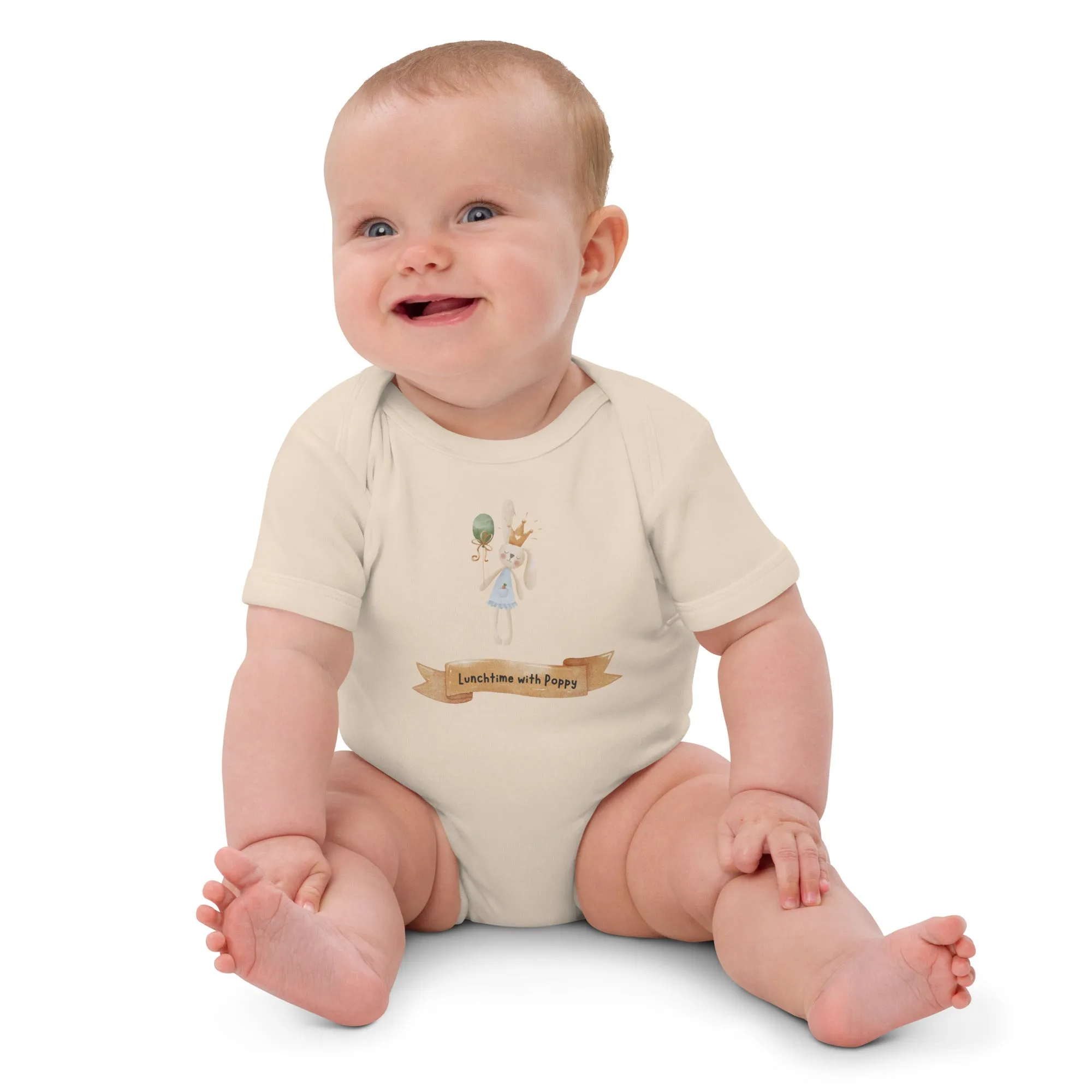 LWP Bunny- Organic cotton baby bodysuit