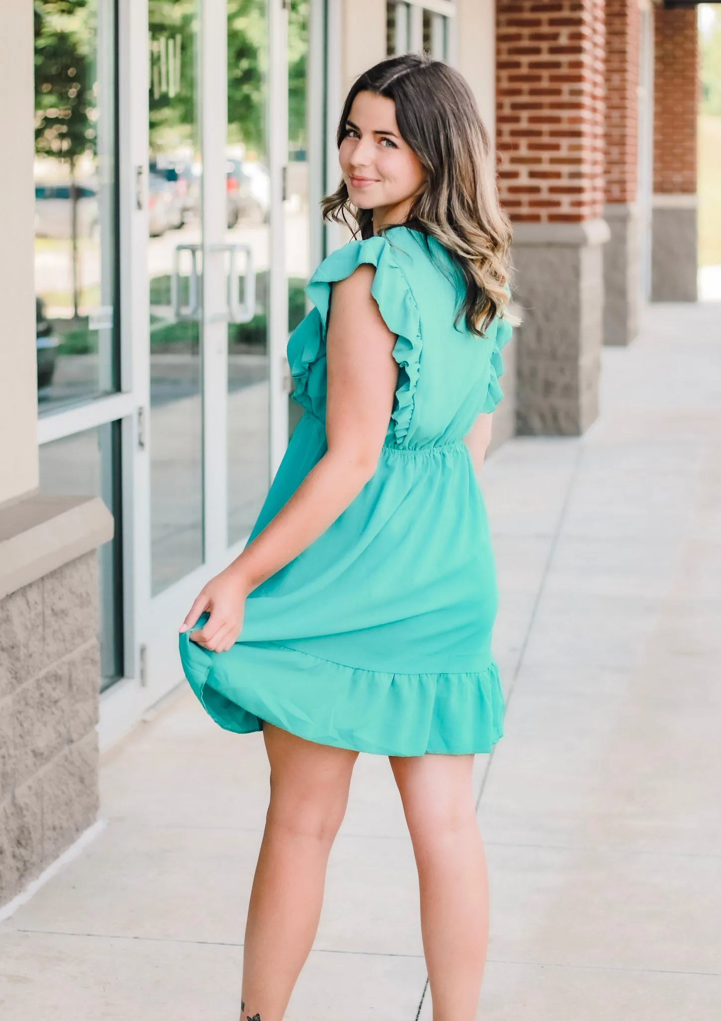 Making Moves Jade Dress