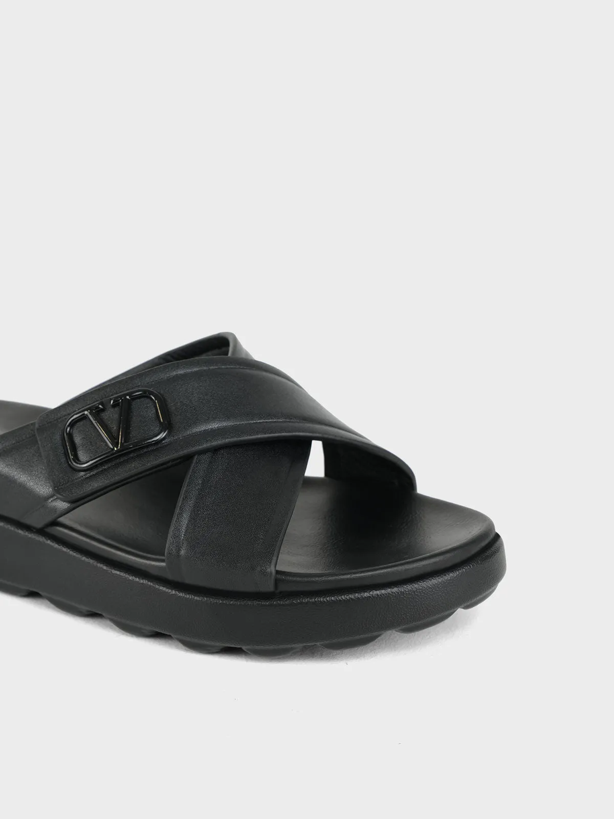 Men "TIROSH" Crossover Casual Slippers