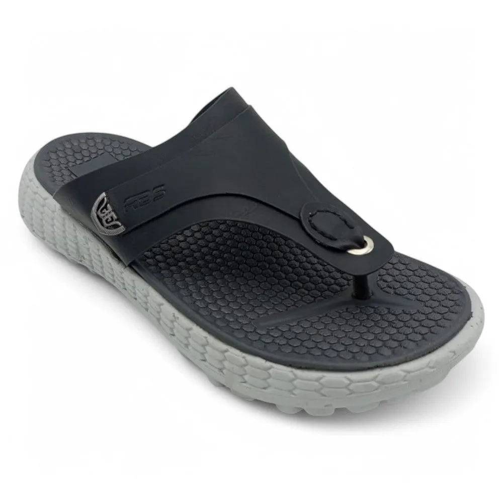 Men’s Outdoor Comfort Slippers  3002 – Black