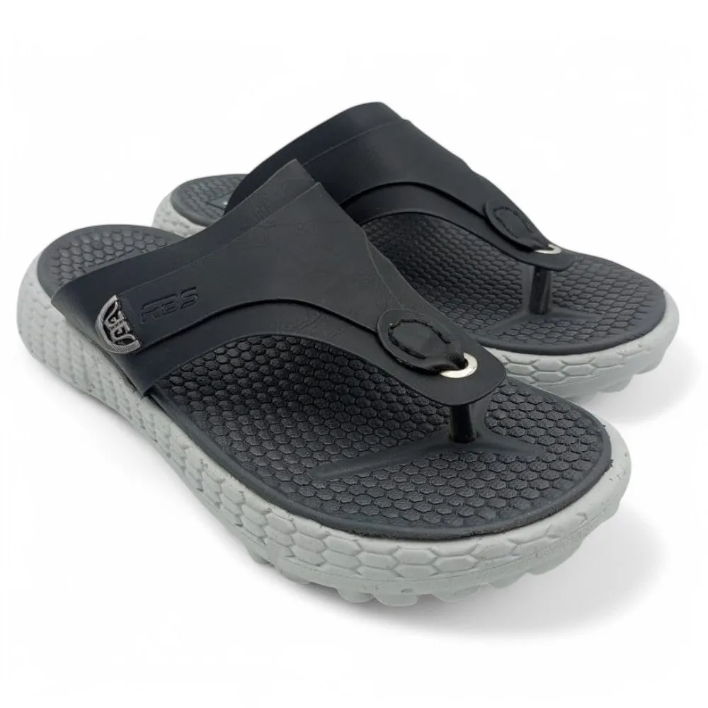 Men’s Outdoor Comfort Slippers  3002 – Black