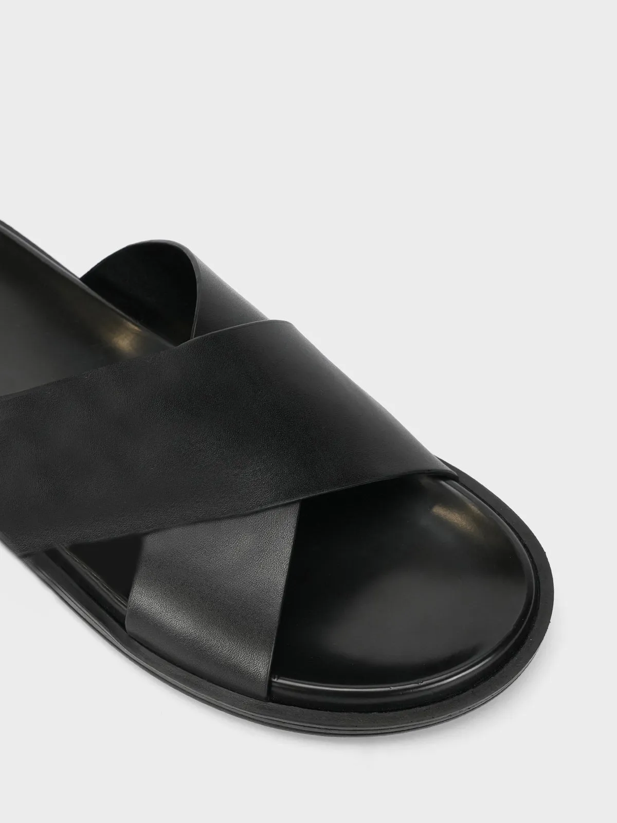 Mens "LYSANDER" Crossover Casual Slipper
