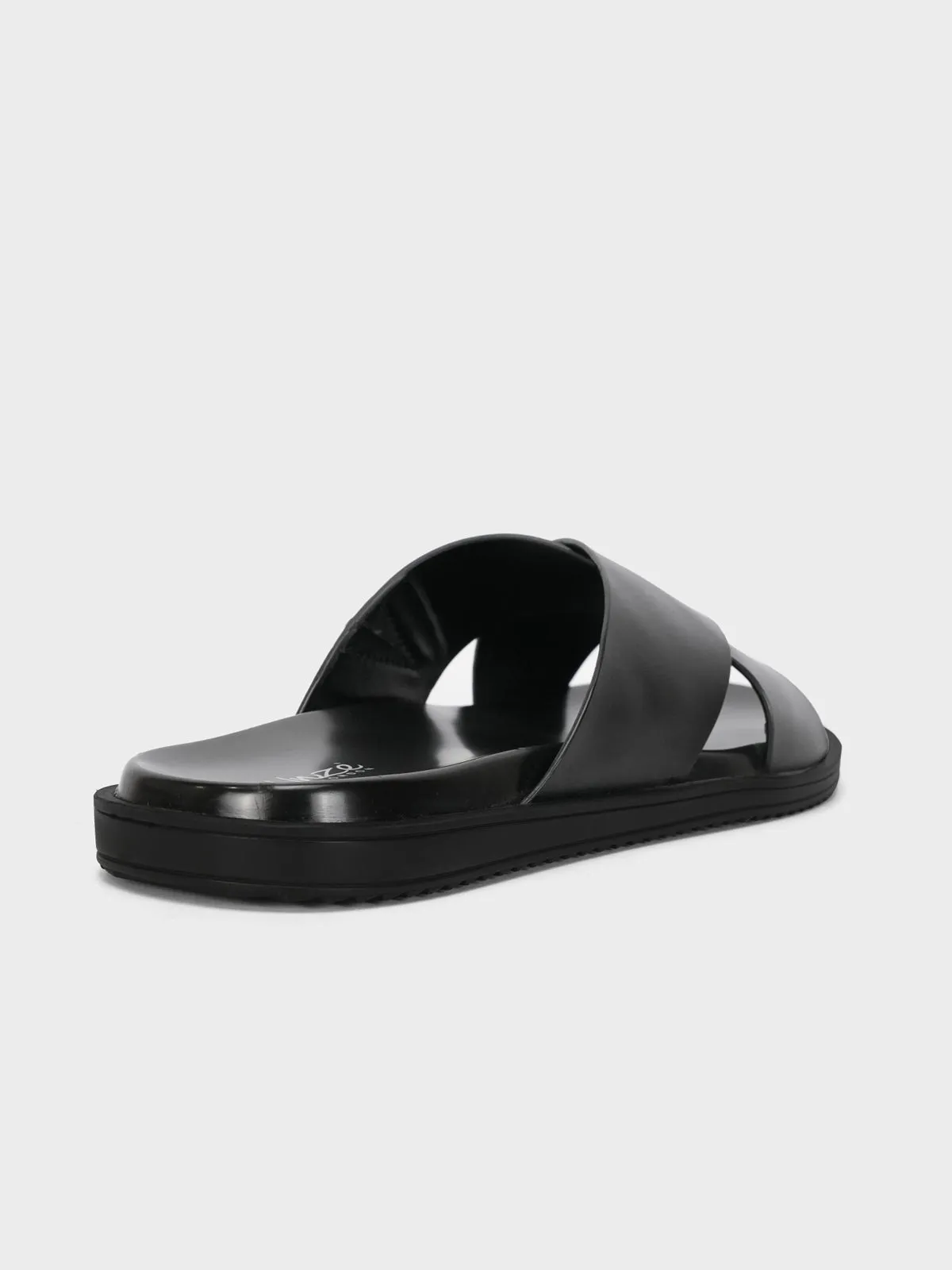 Mens "LYSANDER" Crossover Casual Slipper