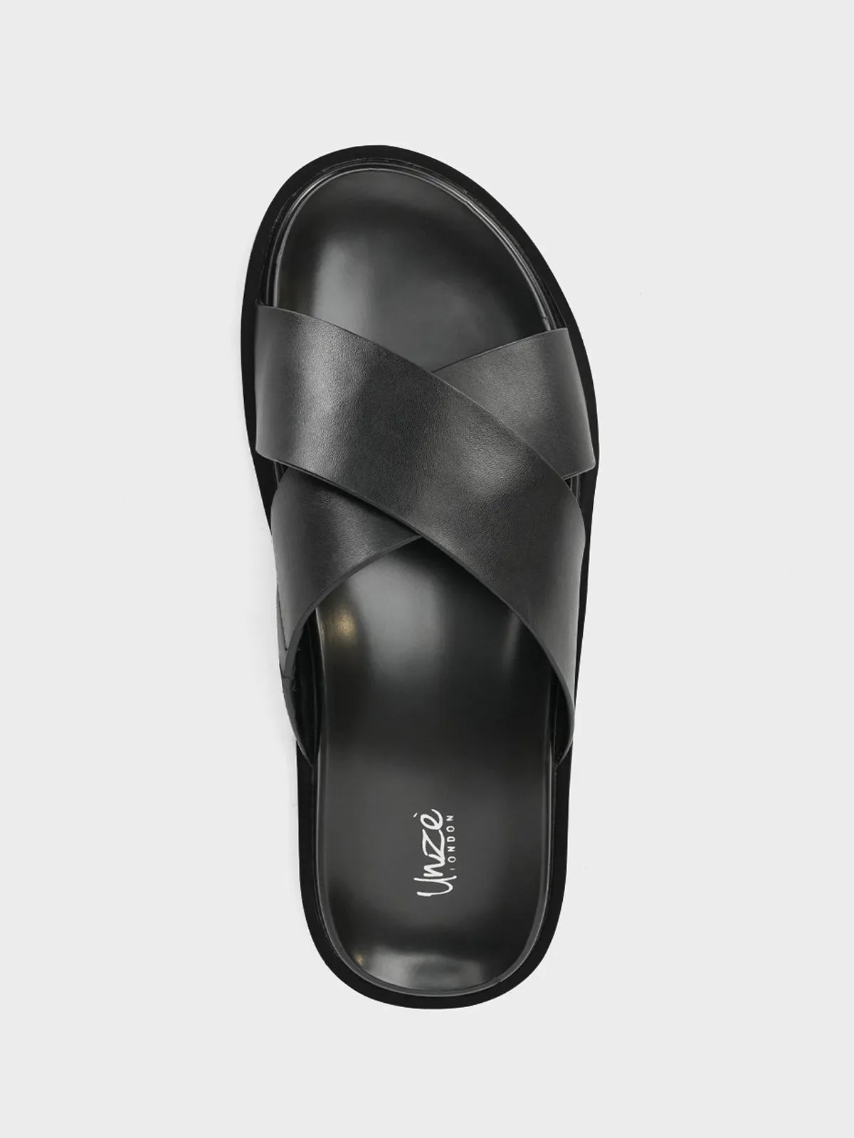 Mens "LYSANDER" Crossover Casual Slipper