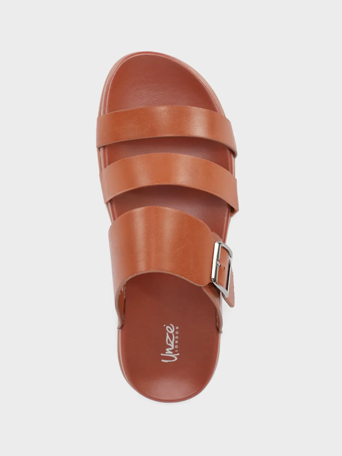 Mens "PAVLOS" Adorned Strappy Slippers