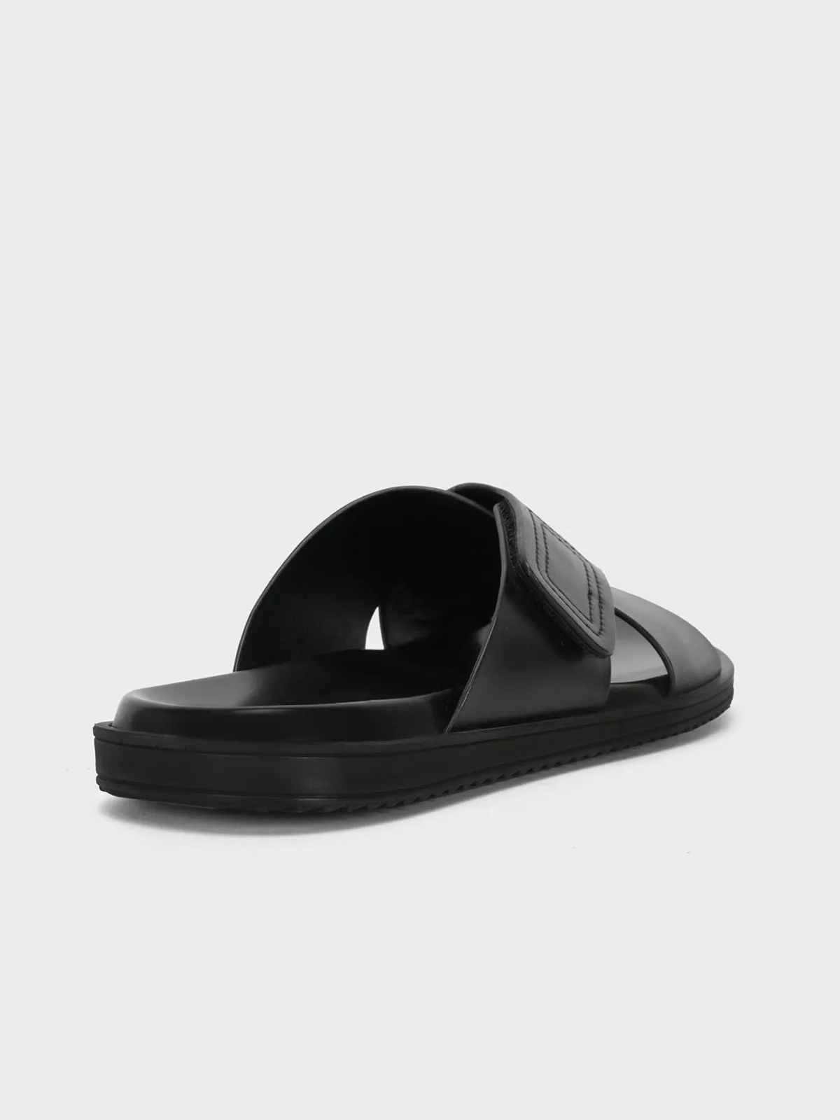 Mens "PERCY" Casual Open Toe Slippers