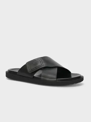 Mens "PERCY" Casual Open Toe Slippers